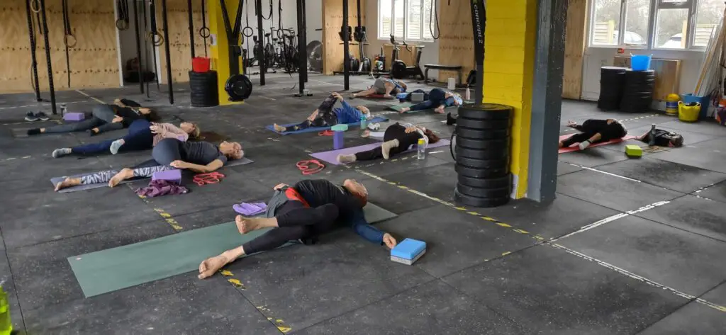 Yoga at our CrossFit Gym